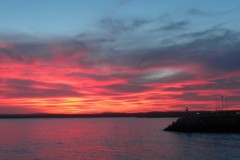 Atardecer en Camarones