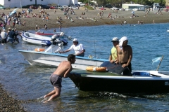 Fiesta nacional del salmón en Camarones