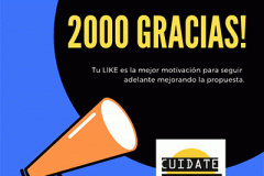 "2000 gracias"